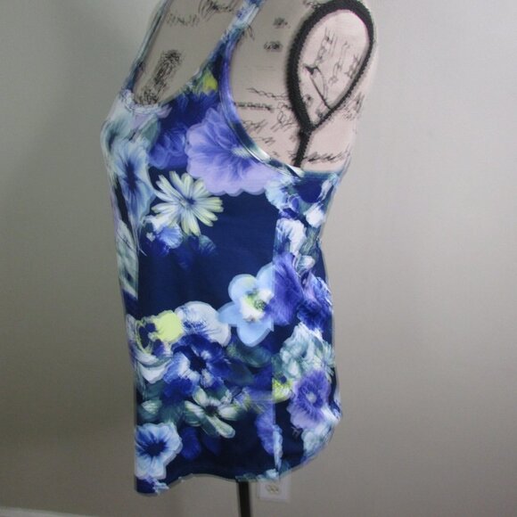 Old Navy Active Tank Top XS Loose Fit Floral - Picture 6 of 11